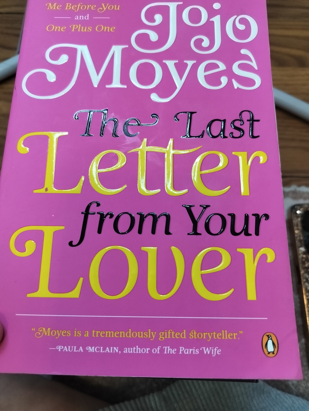 Jojo Moyes The Last Letter From Your Lover - Pink Paperback